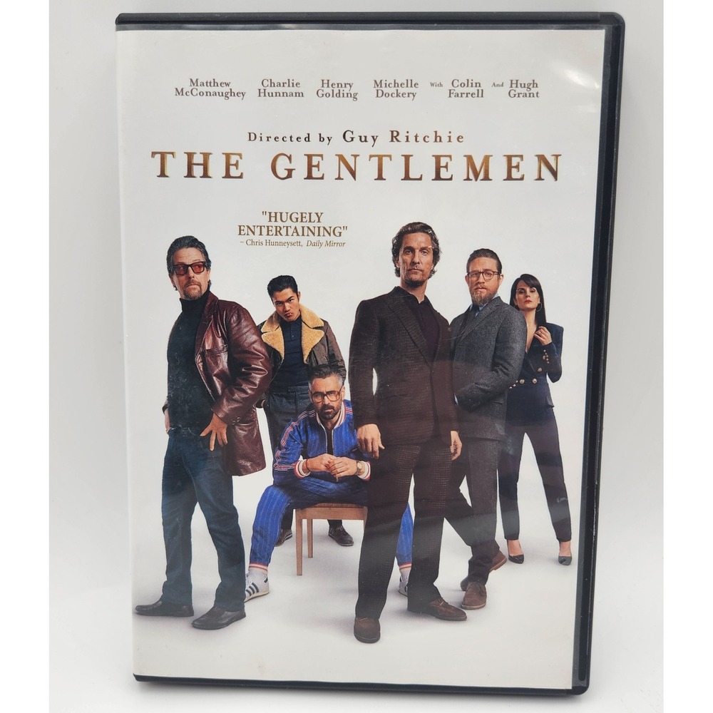 Universal DVD The Gentlemen Guy Ritchie Matthew McConaughey Crime‎ Action Comedy
